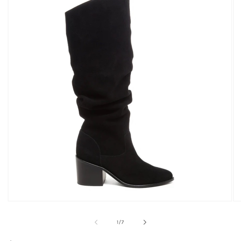 Kelsey Dagger Easton Black suede boots